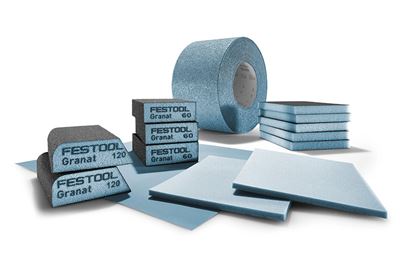 Different manual abrasives in one image